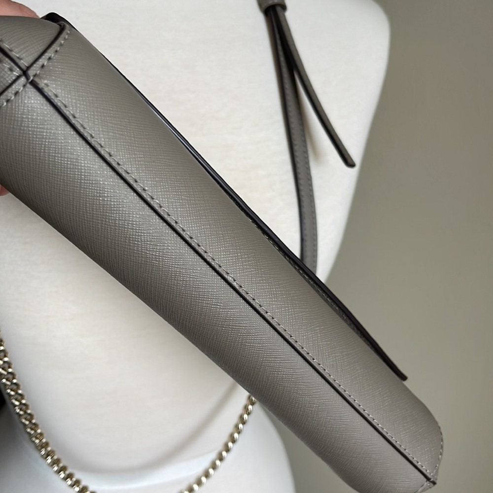 Kate Spade Bag Laurel Way Greer Crossbody grey medium size - Picture 6 of 13
